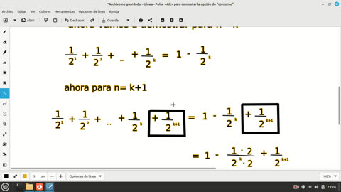 demostración por inducción matemática