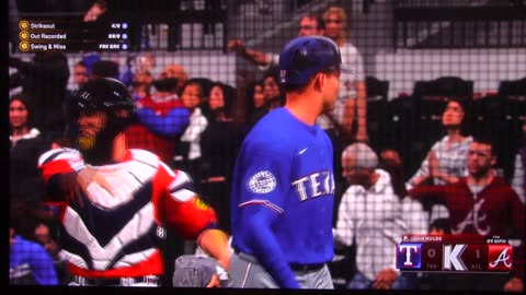 MLB The Show: Atlanta Braves vs Texas Rangers (S17 G94)