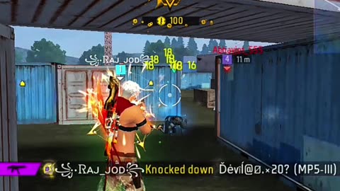 1vs4 clutch in cs rank free fire Max