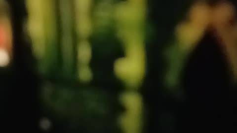 The chapel at night.