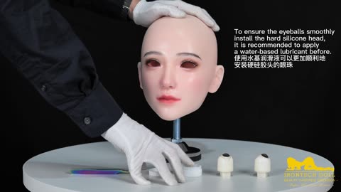 How to Change the Mechanical Eyes for Hard Silicone Sex Doll Head