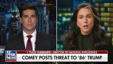 Gabbard is NOT playing around with James Comey over ‘86 47’ threat… GET READY