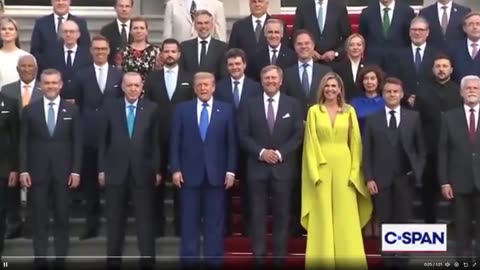 WOW - - Zelensky wore a SUIT this time - Here is NATO in 2025