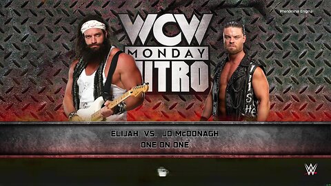 WWE 2k25 Elijah vs JD Mcdonagh