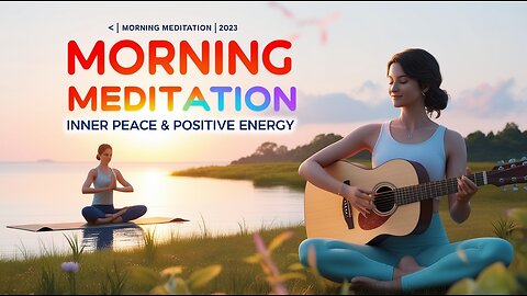 Morning Meditation Sounds for Positive Energy ✨ Healing Music for Mind | HD Relaxation