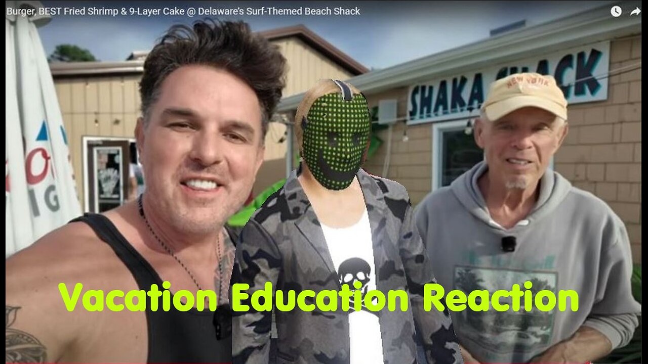 Delaware's Surf Themed Beach Shack - Shaka's Reaction - Crab Dip Burger & More - 2025