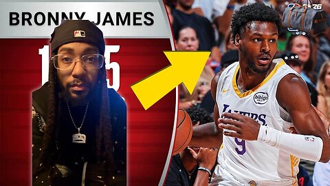 BRONNY ALL STAR LEVEL!? MYNAPPYDREADS REACTIONS To CLIPPERS vs LAKERS SUMMER LEAGUE HIGHLIGHTS!!!