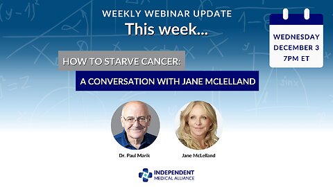 How to Starve Cancer: A Conversation with Jane McLelland