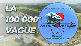 La 100 000e vague 2025 | Message de malibertv.tv