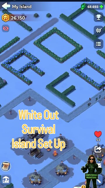 White Out Survival Island Set Up