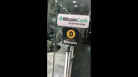 Bitcoin cash accepted as payment