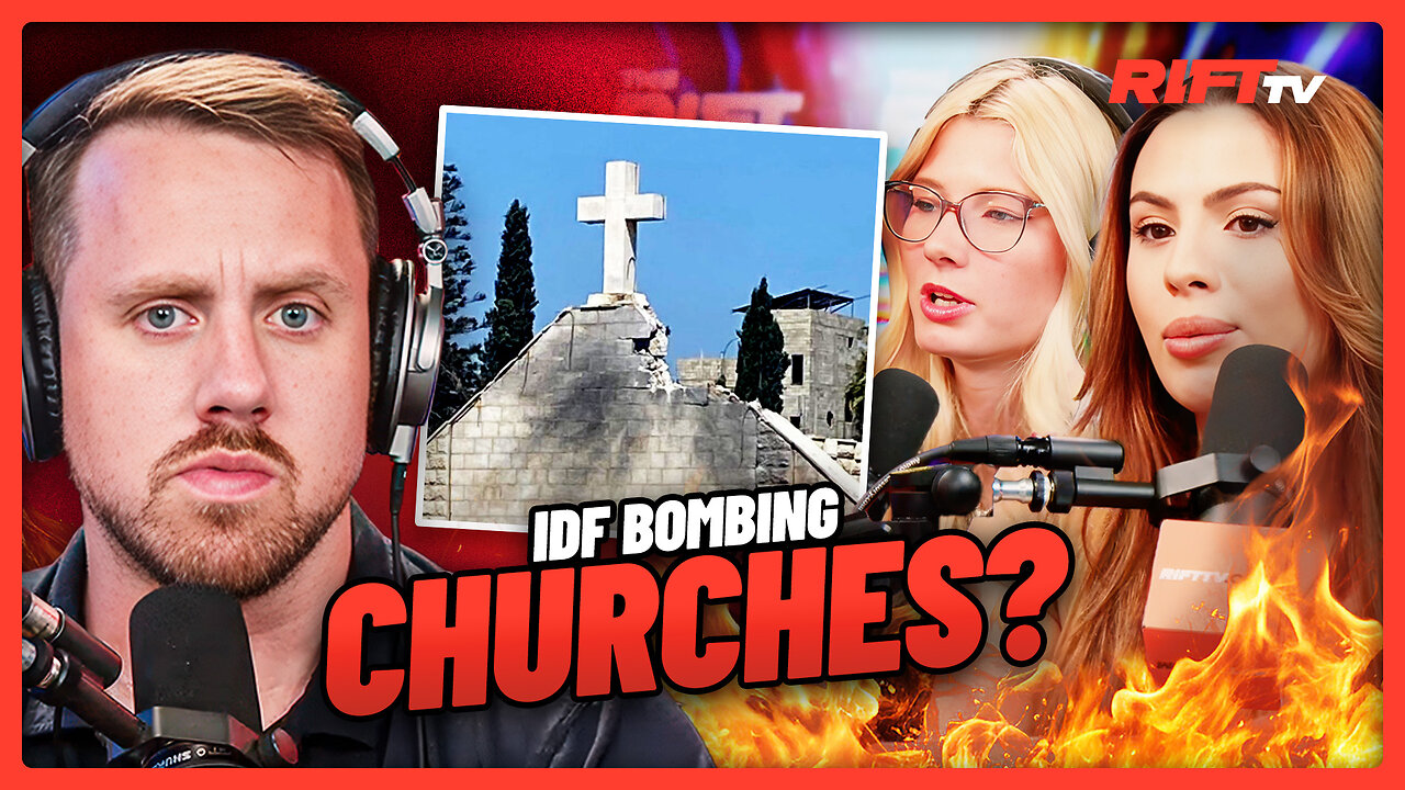 Last Catholic Church in Gaza DESTROYED, Targeted by IDF? | The Rift | with Sarah Stock & Anna Perez