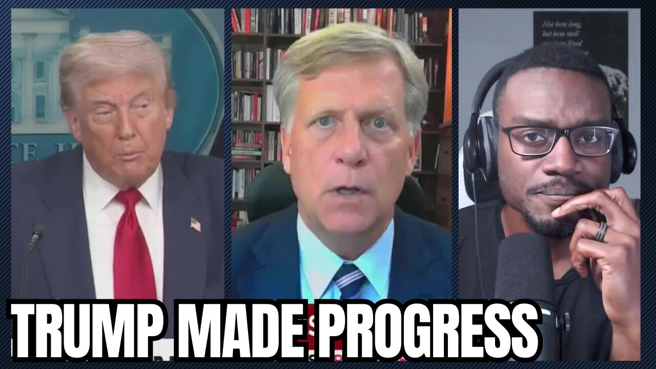 Trump Peace Meeting With Europe Leaders Progressed Positivity