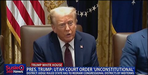 PRESIDENT TRUMP: UTAH COURT ORDER UNCONSTITIONAL