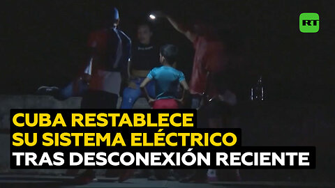 Cuba restablece su sistema eléctrico tras una nueva desconexión