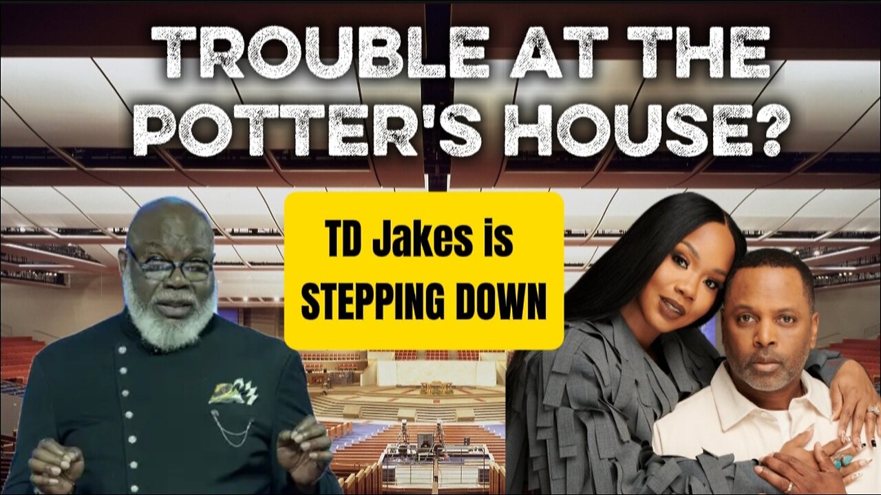 TD Jakes Stepping Down from Potter's House (Sarah and Toure Roberts replacing him)