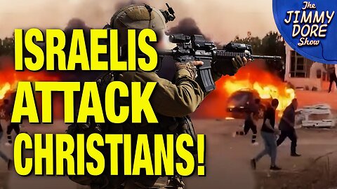 Israeli Occupiers Set Christian Town ON FIRE In The West Bank