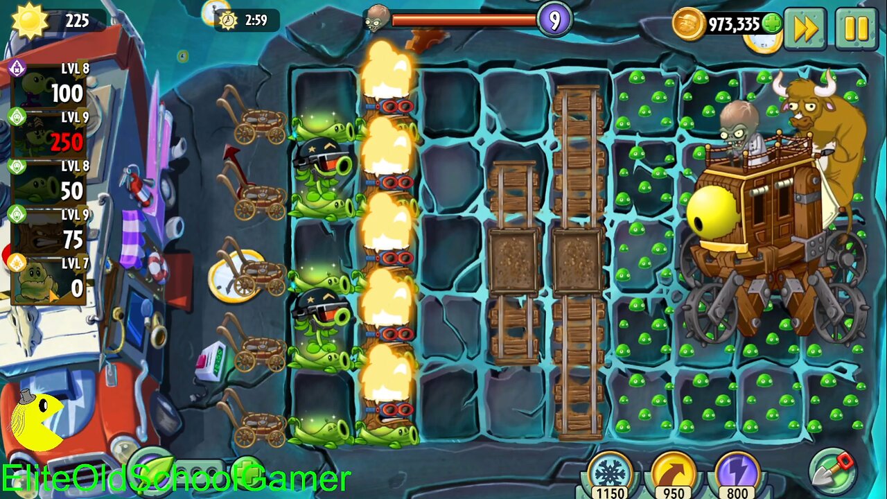Plants vs Zombies 2 - Zomboss - Seedium Showcase - Goo Peashooter - June 2025