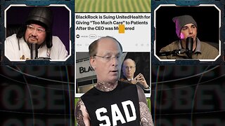 ⚠️BLACKROCK sues UNITED HEALTH for taking care of PATIENCE CLAIMS⚠️