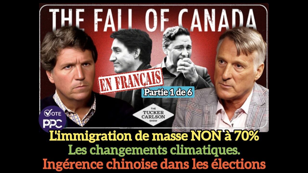 Maxime Bernier chez Tucker Carlson 16/04/2025 (Partie 1 de 6)