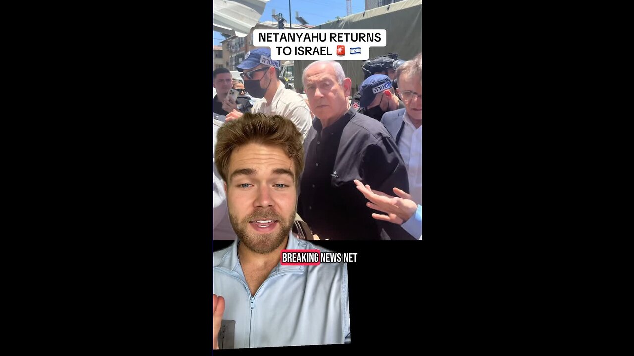 🚨 NETANYAHU RETURNS TO ISRAEL - is this guy correct ? Seems like it