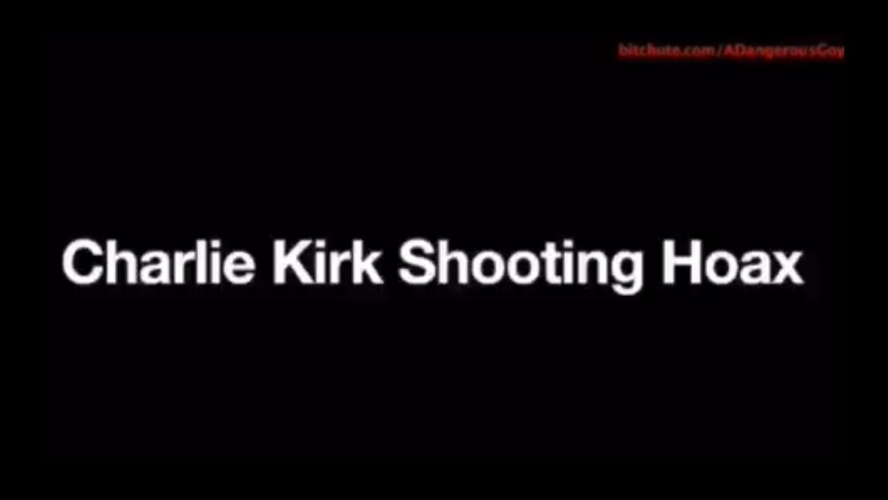 🔺🇺🇸 KIRK PSYOP HOAX: HOLOGRAPHIC DRIPPING BLOOD DISAPPEARS❗️👀🤯