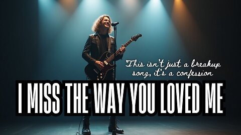 I Miss the Way You Loved Me 💔 | Emotional Lyric Video About Losing Real Love