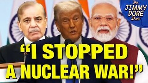 Trump Negotiates Peace & Averts NUCLEAR WAR Between India & Pakistan!