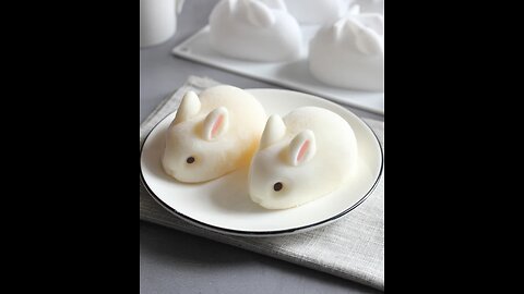 3D Animal Shape Silicone Mold, Available in Rabbit, Car, Dog & Duck, for Cake, Pudding, Ice Cream