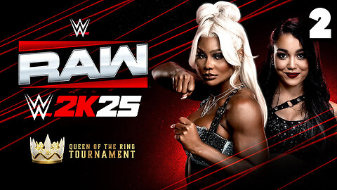 WWE 2K25 Raw June 23rd 2025 - Match 2: Jade Advances!