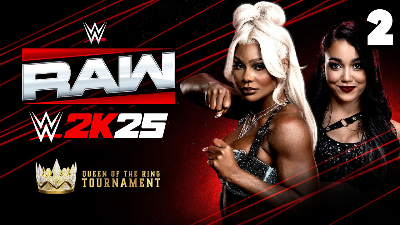 WWE 2K25 Raw June 23rd 2025 - Match 2: Jade Advances!