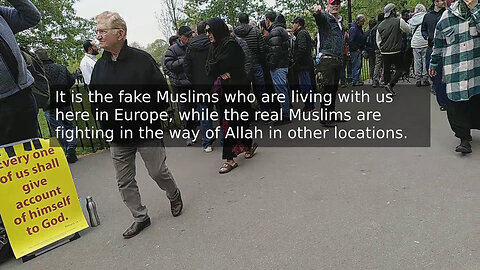 Sharia Forbids Real Muslims From Living With Disbelievers If Fires Can Be Seen - Speakers Corner