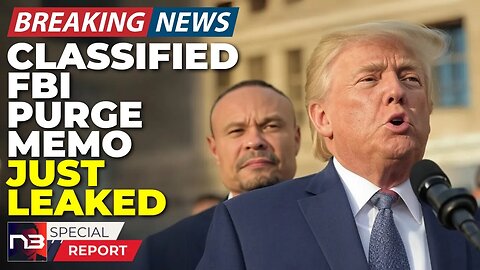 🚨BREAKING: Classified DOJ Memo Leaked! FBI Agents Clearing Desks As Major Purge Begins!🚨