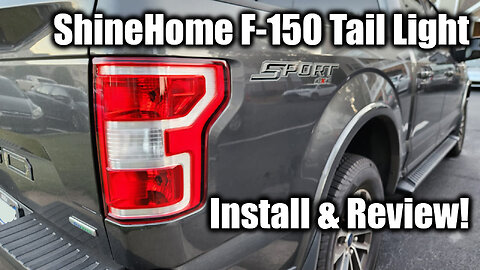 2019 Ford F-150 Tail Light Replacement - Shinehome Aftermarket