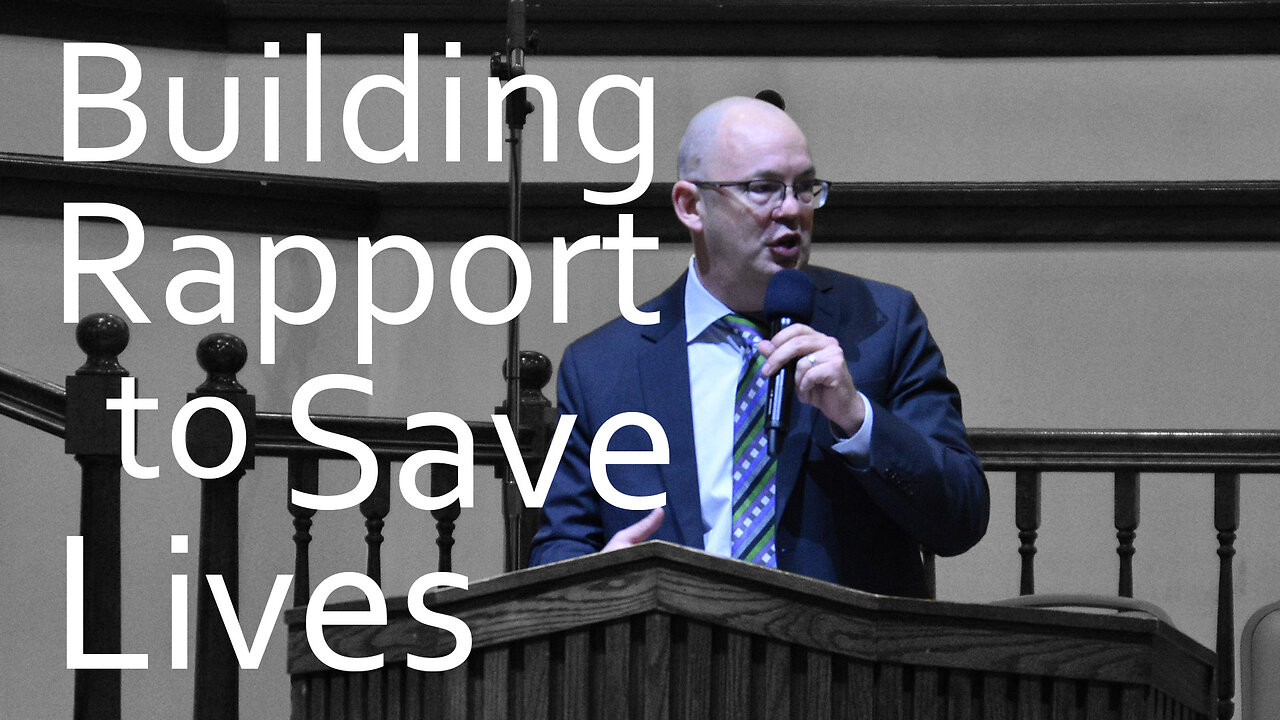 Building Rapport to Save Lives