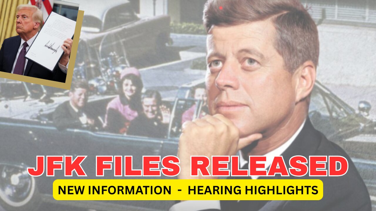 JFK Files Released - Shocking New Revelations