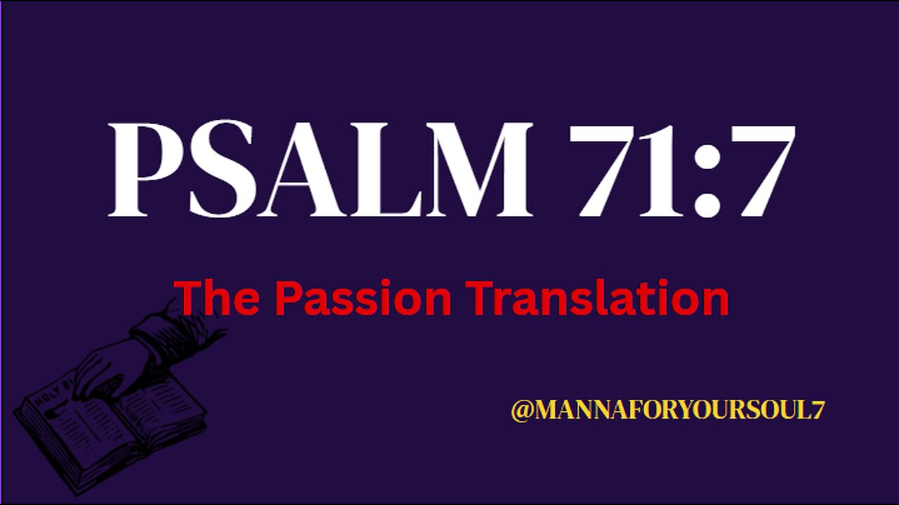 Psalm 71:7 | When Life Makes You a 'Wonder': Finding Your Strong Refuge in God (Peace in Scrutiny)