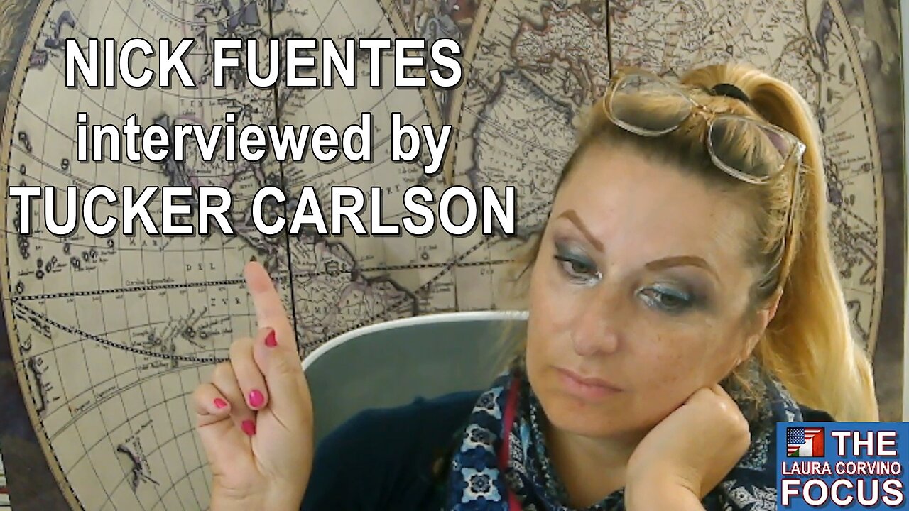 Nick Fuentes interviewed by Tucker Carlson