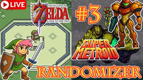 🔴 Super Metroid/A Link to the Past Combined Randomizer! PART 3! Real SNES Footage! 1440p!