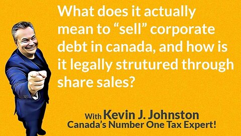 Sell Kevin J. Johnston All Your Corporate Debt - Questions & Answers 1