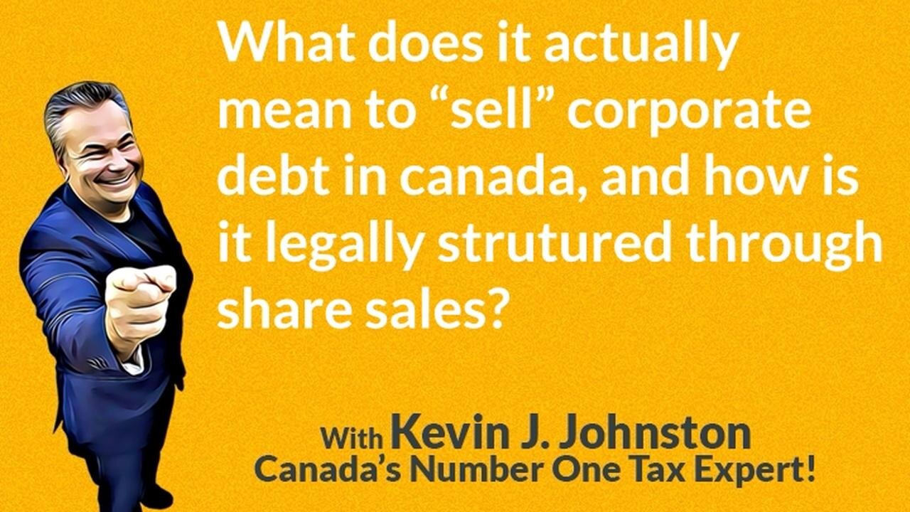 Sell Kevin J. Johnston All Your Corporate Debt - Questions & Answers 1