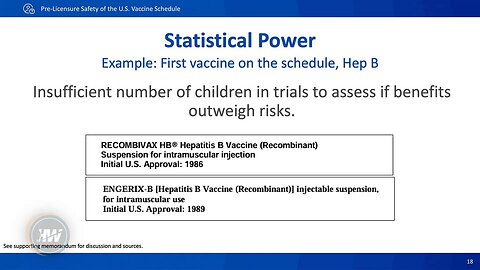 THE HEPATITIS B VACCINES WERE NEVER PROVEN SAFE ⚕ HERE IS THE PROOF