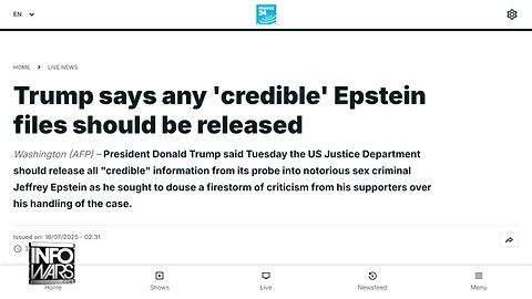 ⚡️🇺🇸 MUST-SEE RANT: Trump's Self-Destructive Behavior With Covering Up The Epstein Files