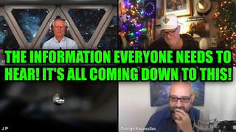 THE INFORMATION EVERYONE NEEDS TO HEAR! IT'S ALL COMING DOWN TO THIS!