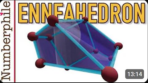 "🔢 The Nine-Sided Nonagon: Exploring Herschel’s Eneapedron 🧩✨ | Numberphile"