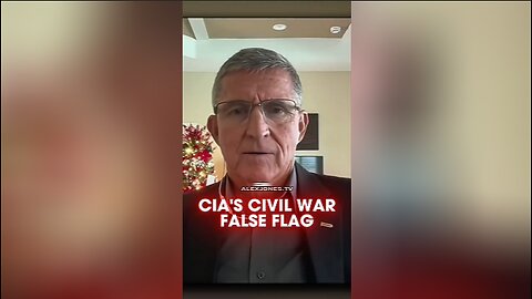 Alex Jones & General Flynn: CIA Preparing False Flag To Blame Trump For Civil War - 12/31/25
