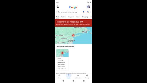 Earthquakes in New Jersey
