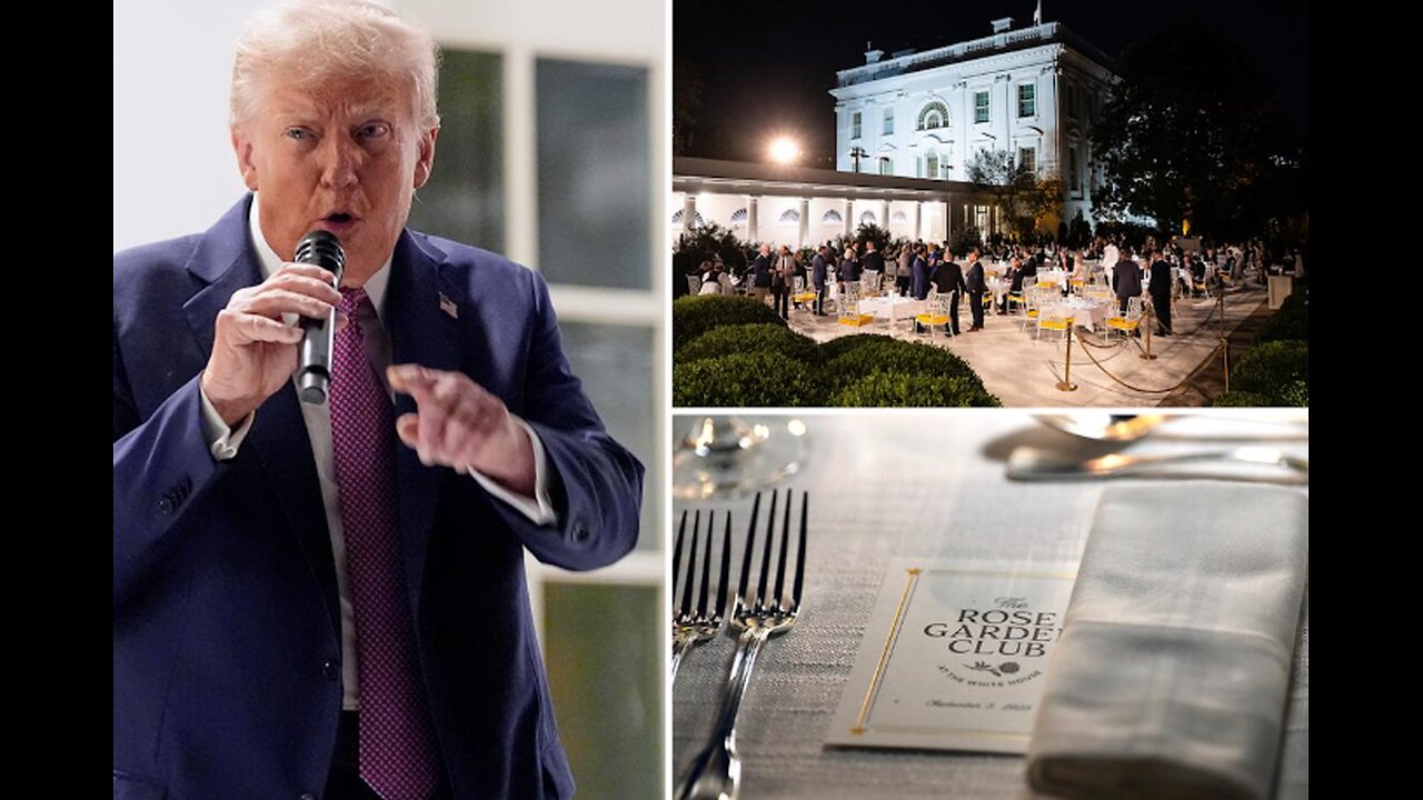 Here Comes Drama. Libs Meltdown as Trump Unveils Exclusive ‘Rose Garden Club’ That Sparks