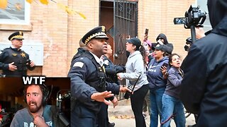 An ICE officer just got shot at..