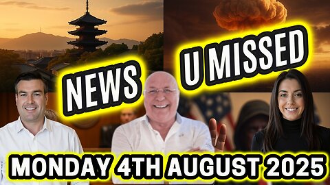 CHARLIE WARD DAILY NEWS WITH CHARLIE WARD & PAUL BROOKER MONDAY 4TH AUGUST 2025